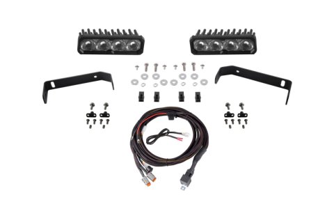 Diode Dynamics 2019-2021 Ford Ranger SS6 Pro LED Kit White Driving 6000K thumbnail 1
