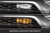 Diode Dynamics 2014-2024 Toyota 4Runner SS6 Sport LED Kit Yellow Fog 3000K thumbnail 4