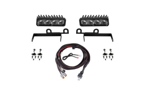 Diode Dynamics 2013-2018 Ram 1500 Ram SportExpress SS6 Sport LED Kit White Driving 6000K
