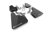 Rally Armor 2026 Honda Passport Black UR Mudflap - White Logo thumbnail 1