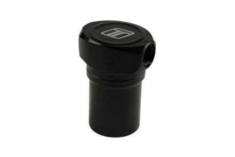 Turbosmart 10um 8AN Fuel Filter Canister - Black