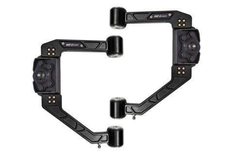 UMI Performance 15-25 Ford F-150 Adjustable Upper A-Arm Kit - Black