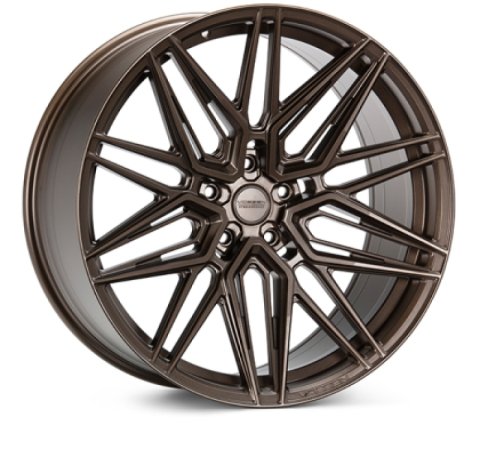 Vossen HF-7 - 21X10 - 5X112 - ET21 - Deep - 66.5 - SBZ - Satin Bronze Wheel