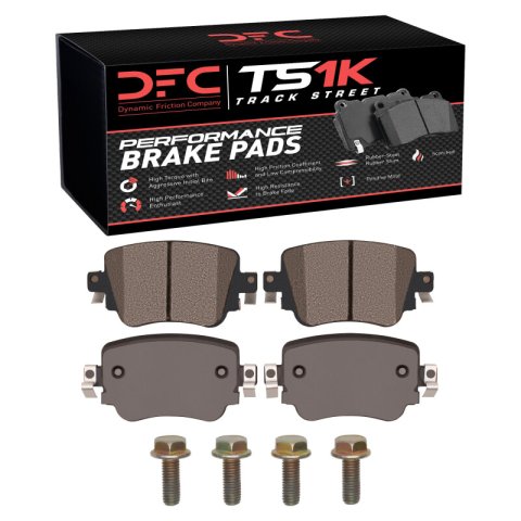 DFC 15-22 Audi Q3 Rear Low Metallic Track/Street Pads and Hardware Kit