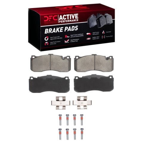 DFC 06-13 BMW 135IS Front Active Performance Pads and Hardware Kit