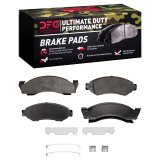 DFC 73-85 Ford E-150 Econoline Club Wagon Front Ultimate Duty Perf Brake Pads & Hardware Kit thumbnail 1