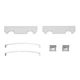 DFC 73-85 Ford E-150 Econoline Club Wagon Front Ultimate Duty Perf Brake Pads & Hardware Kit thumbnail 5