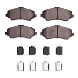 DFC 07-18 Chrysler Town & Country Front Ultimate Duty Performance Brake Pads and Hardware Kit thumbnail 1