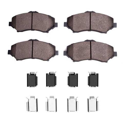 DFC 07-18 Chrysler Town & Country Front Ultimate Duty Performance Brake Pads and Hardware Kit