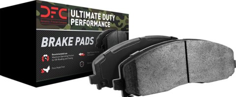 DFC 10-12 Ford F-450 Super Duty Rr Ultimate Duty Performance Brake Pads and Hardware Kit