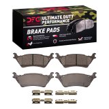 DFC 12-20 Ford F-150 RWD Rear Ultimate Duty Performance Brake Pads and Hardware Kit thumbnail 1