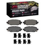 DFC 18-25 Jeep Wrangler Rear Ultimate Duty Performance Brake Pads and Hardware Kit thumbnail 1