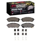 DFC 19-23 Ford Ranger (USA/Canada) Rear Ultimate Duty Performance Brake Pads and Hardware Kit thumbnail 1