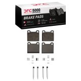 DFC 63-65 Porsche 356 Front 5000 Advanced Low Metallic Brake Pads and Hardware Kit thumbnail 1