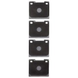 DFC 67-87 Volvo 262/1800 Rear 5000 Advanced Semi Metallic Brake Pads and Hardware Kit thumbnail 2