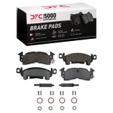 DFC 67-02 Buick Skylark Front 5000 Advanced Semi Metallic Brake Pads and Hardware Kit thumbnail 1