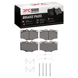 DFC 76-89 Toyota Pickup Front 5000 Advanced Ceramic Brake Pads and Hardware Kit thumbnail 1