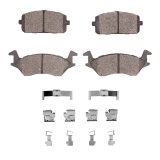 DFC 80-84 Toyota Starlet Front 5000 Advanced Semi Metallic Brake Pads and Hardware Kit thumbnail 1