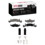 DFC 83-90 Dodge Charger Front 5000 Advanced Semi Metallic Brake Pads and Hardware Kit thumbnail 1