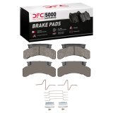 DFC 83-12 Beaver Motorcoach Monterey Front/Rear 5000 Adv Semi Metallic Brake Pads & Hardware Kit thumbnail 1