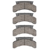 DFC 83-12 Beaver Motorcoach Monterey Front/Rear 5000 Adv Semi Metallic Brake Pads & Hardware Kit thumbnail 5