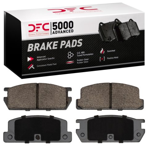 DFC 81-85 Mazda RX-7 Rear 5000 Advanced Semi Metallic Brake Pads