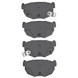 DFC 81-98 Nissan 240SX Rear 5000 Advanced Ceramic Brake Pads thumbnail 4