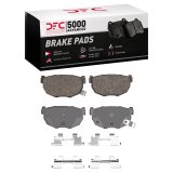 DFC 87-89 Nissan 300ZX Rear 5000 Advanced Ceramic Brake Pads and Hardware Kit thumbnail 1