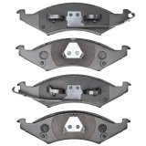 DFC 86-92 Ford Taurus (Excl SHO) Front 5000 Advanced Semi Metallic Brake Pads and Hardware Kit thumbnail 2