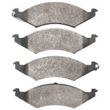 DFC 86-92 Ford Taurus (Excl SHO) Front 5000 Advanced Semi Metallic Brake Pads and Hardware Kit thumbnail 3