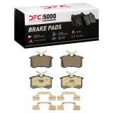 DFC 04-05 Volkswagen Jetta Sedan Rear 5000 Advanced Ceramic Brake Pads and Hardware Kit thumbnail 1