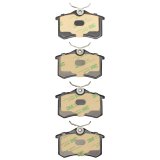 DFC 04-05 Volkswagen Jetta Sedan Rear 5000 Advanced Ceramic Brake Pads and Hardware Kit thumbnail 2