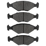 DFC 87-93 Volkswagen Fox Front 5000 Advanced Semi Metallic Brake Pads thumbnail 1