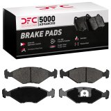 DFC 87-93 Volkswagen Fox Front 5000 Advanced Semi Metallic Brake Pads thumbnail 4