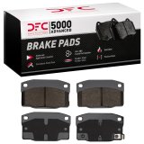 DFC 88-93 Pontiac Fiero Rear/Front 5000 Advanced Semi Metallic Brake Pads thumbnail 1