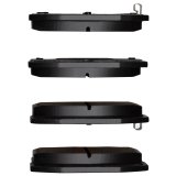 DFC 88-93 Pontiac Fiero Rear/Front 5000 Advanced Semi Metallic Brake Pads thumbnail 4