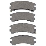 DFC 88-95 Nissan Pathfinder Rear 5000 Advanced Semi Metallic Brake Pads thumbnail 2