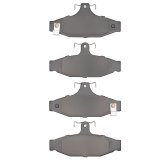 DFC 85-97 Chevrolet Corvette Rear 5000 Advanced Low Metallic Brake Pads thumbnail 2
