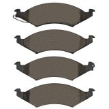 DFC 86-93 Ford Taurus (Excl SHO) Front 5000 Advanced Semi Metallic Brake Pads thumbnail 2