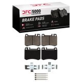 DFC 86-89 Mercedes-Benz 560SL Front 5000 Advanced Semi Metallic Brake Pads and Hardware Kit thumbnail 1