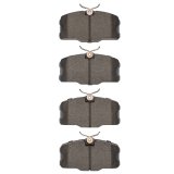 DFC 82-85 Mercedes-Benz 500SEC Front 5000 Advanced Semi Metallic Brake Pads thumbnail 3