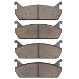 DFC 90-96 Ford Escort Rear 5000 Advanced Ceramic Brake Pads thumbnail 4
