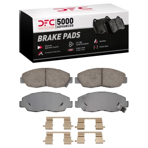 DFC 90-99 Acura CL Front 5000 Advanced Ceramic Brake Pads and Hardware Kit