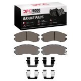 DFC 93-96 Subaru Impreza Front 5000 Advanced Ceramic Brake Pads and Hardware Kit thumbnail 1