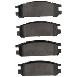 DFC 90-99 Subaru Impreza Rear 5000 Advanced Ceramic Brake Pads thumbnail 1