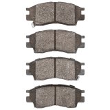 DFC 88-90 Mitsubishi Galant Front 5000 Advanced Semi Metallic Brake Pads thumbnail 1