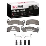 DFC 79-91 Ford LTD Crown Victoria Front 5000 Advanced Semi Metallic Brake Pads and Hardware Kit thumbnail 1