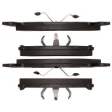 DFC 79-91 Ford LTD Crown Victoria Front 5000 Advanced Semi Metallic Brake Pads and Hardware Kit thumbnail 2