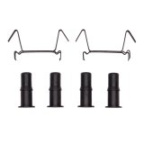 DFC 79-91 Ford LTD Crown Victoria Front 5000 Advanced Semi Metallic Brake Pads and Hardware Kit thumbnail 5