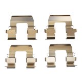 DFC 91-96 Saturn SC1 Front 5000 Advanced Semi Metallic Brake Pads and Hardware Kit thumbnail 5